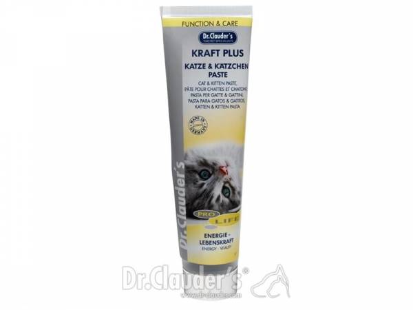 Dr. Clauder`s Function & Care Kraft Plus Katze & Kätzchen Paste 100 g Dr. Clauder`s Function & Care Kraft Plus Katze & Kätzchen Paste 100 g