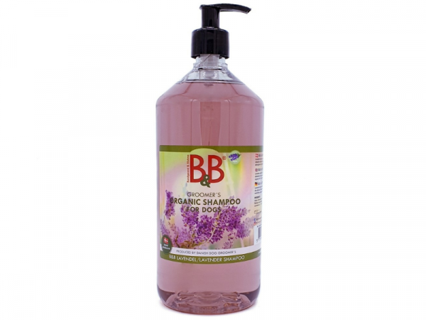 B&B Organic Lavendel Shampoo für Hunde 1000 ml