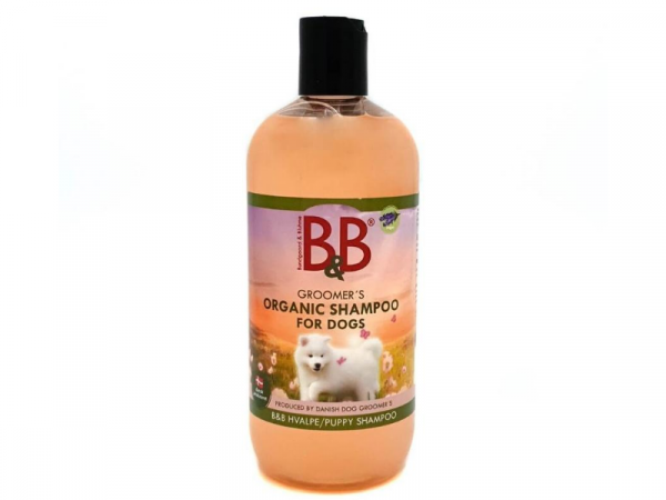 B&B Organic Puppy Shampoo für Hunde und Katzen 500 ml