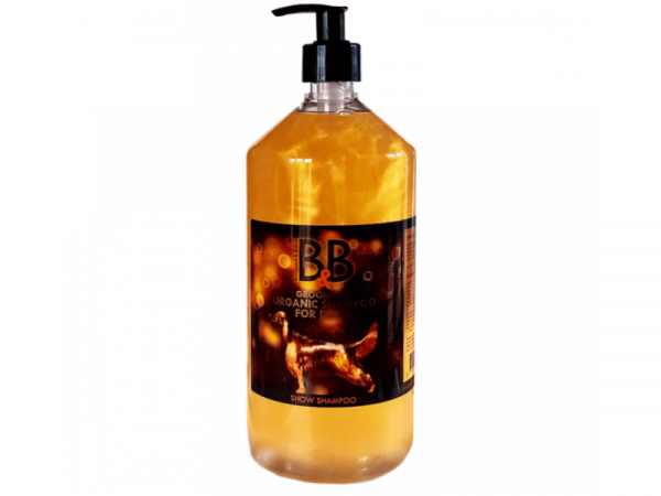 B&B Organic Show Shampoo für Hunde und Katzen 1000 ml