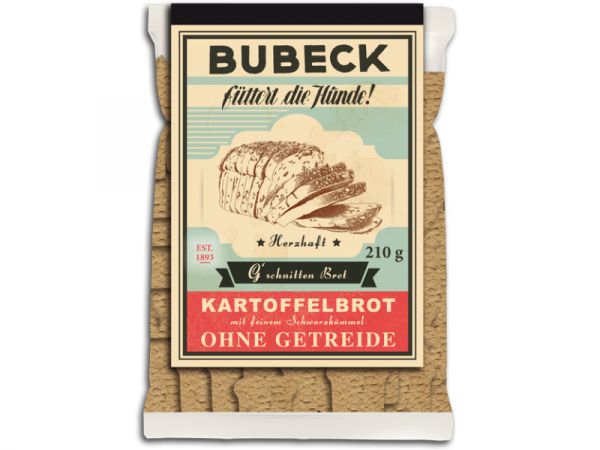 Bubeck G`schnitten Brot mit Truthahnfleisch getreidefrei 210 g