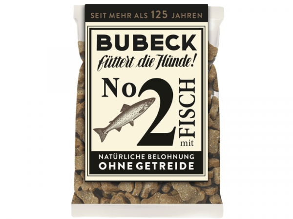 Bubeck No. 2 mit Fisch getreidefreie Hundekekse 210 g