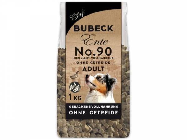 Bubeck Adult No. 90 Hundefutter mit Entenfleisch 1 kg