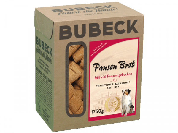 Bubeck PansenBrot Hundekuchen 1250 g