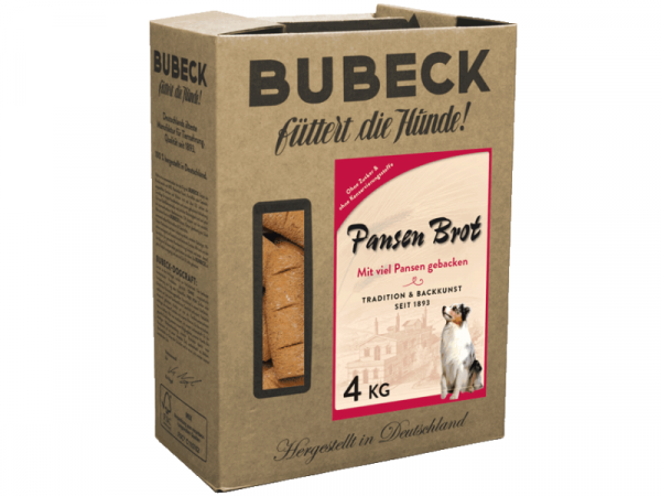 Bubeck PansenBrot Hundekuchen 4 kg
