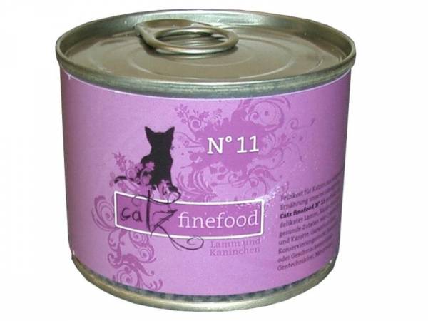 Catz finefood No. 11 Lamm & Kaninchen Katzennassfutter Catz finefood No. 11 Lamm & Kaninchen Katzennassfutter