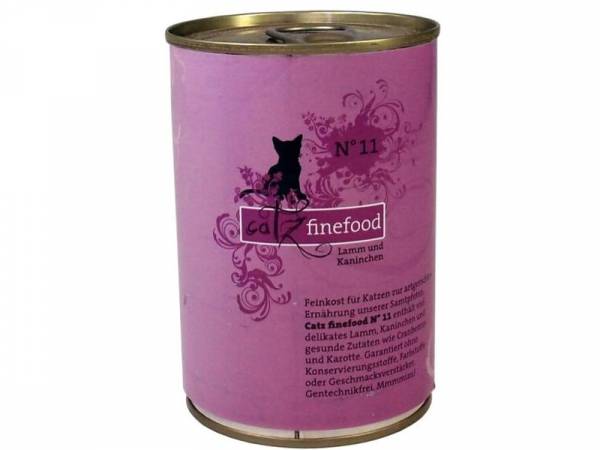 Catz finefood No. 11 Lamm & Kaninchen Katzennassfutter Catz finefood No. 11 Lamm & Kaninchen Katzennassfutter