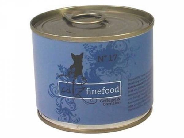 Catz finefood No. 17 Geflügel & Garnelen Katzennassfutter Catz finefood No. 17 Geflügel & Garnelen Katzennassfutter