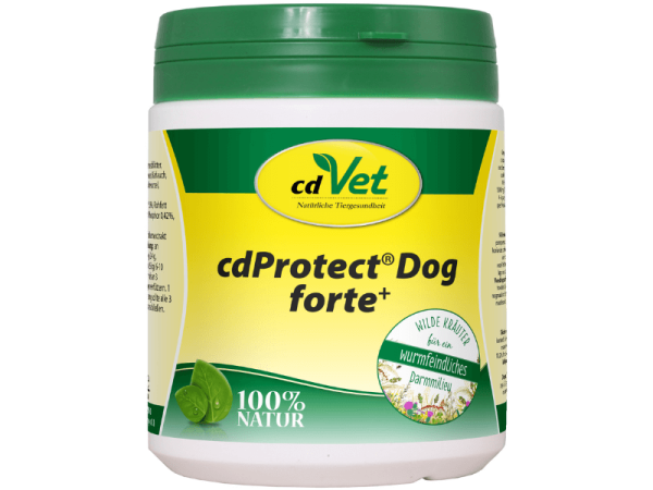 cdprotect Dog forte+ für Hunde in der 300 g Dose