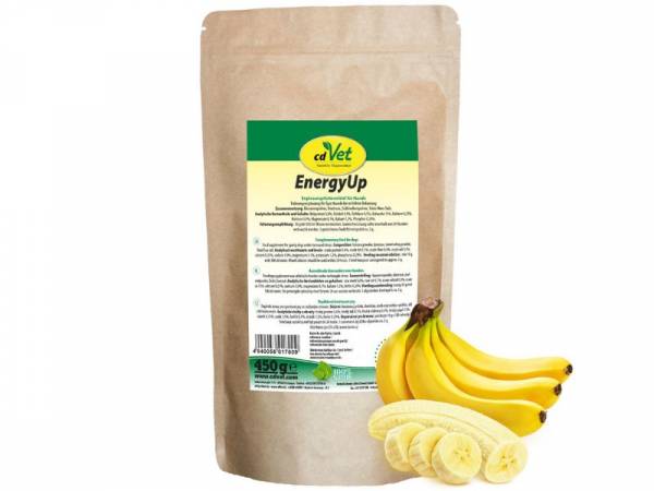cdVet EnergyUp Ergänzungsfuttermittel mit Bananen 450 g