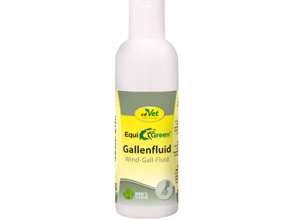 cdVet EquiGreen Gallenfluid für Pferde 200 ml
