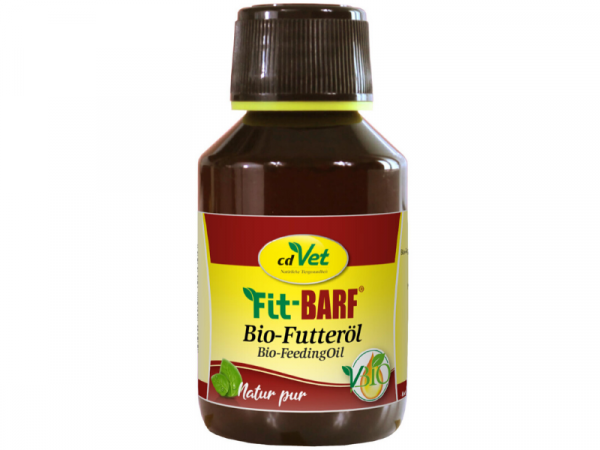cdVet Fit-BARF Bio-Futteröl für Hunde und Katzen 100 ml