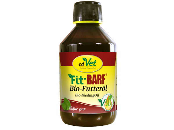 cdVet Fit-BARF Bio-Futteröl für Hunde und Katzen 250 ml