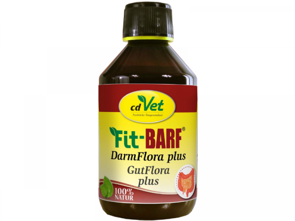 cdVet Fit-BARF DarmFlora plus für Hunde und Katzen 250 ml