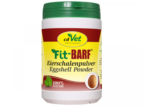 cdVet Fit-BARF Eierschalenpulver für Hunde und Katzen 1 kg