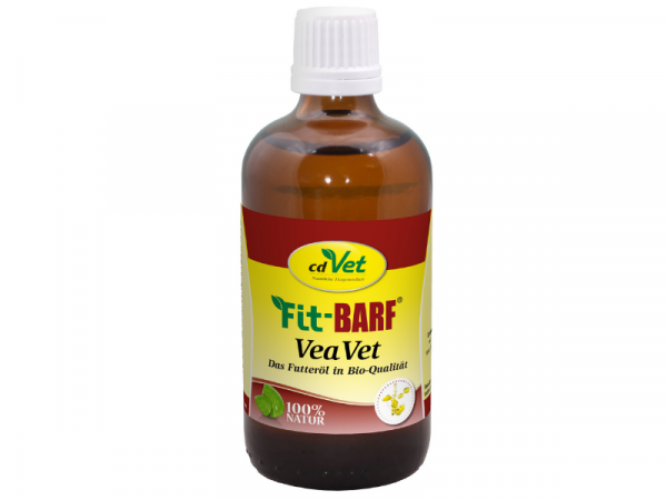 Fit-BARF VeaVet KbA Futteröl für Hunde und Katzen 100 ml