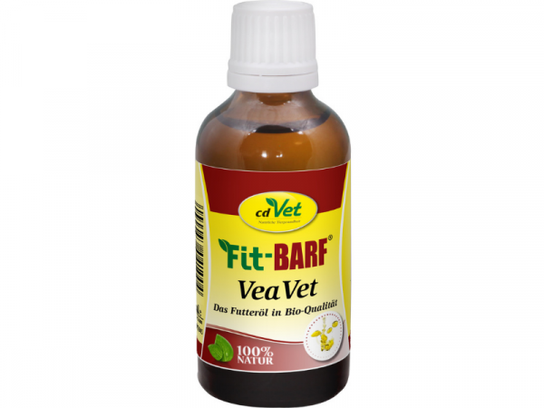 Fit-BARF VeaVet KbA Futteröl für Hunde und Katzen 50 ml