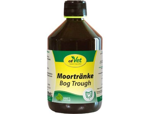 cdVet Moortränke für Hunde und Katzen in der 500 ml Flasche