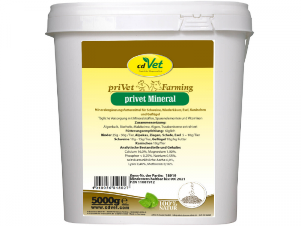 cdVet priVet Farming Mineral 5 kg