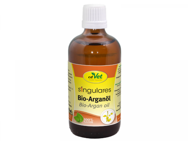 cdVet Singulares Bio-Arganöl für Hunde, Katzen und andere Heimtiere 100 ml