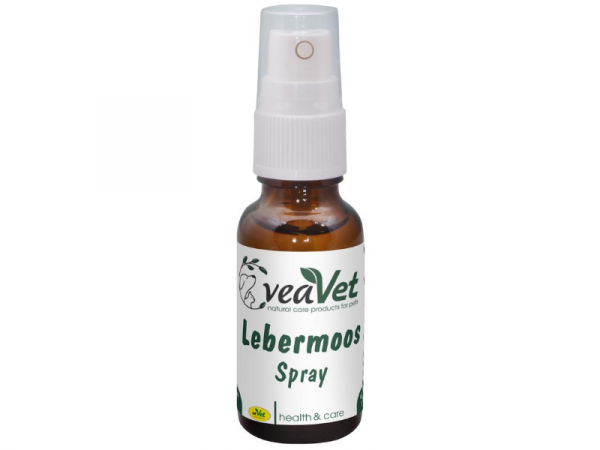 veaVet Lebermoos Spray Pflegemittel für Tiere 20 ml