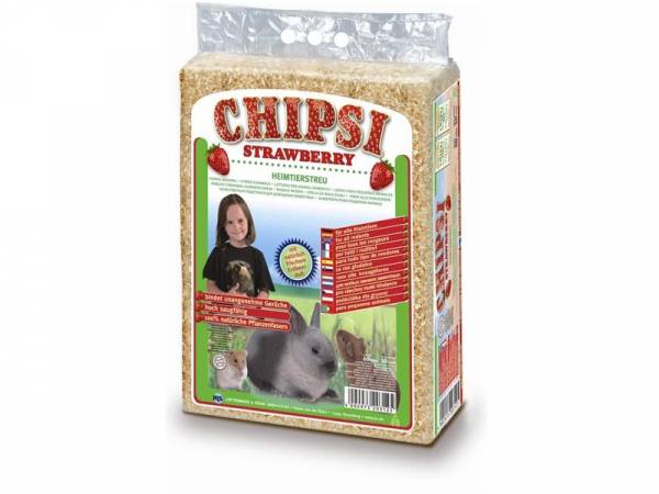 Chipsi Strawberry Heimtierstreu 60 Liter