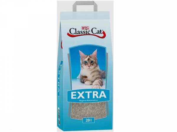 Classic Cat Extra Attapulgit Katzenstreu 20 l