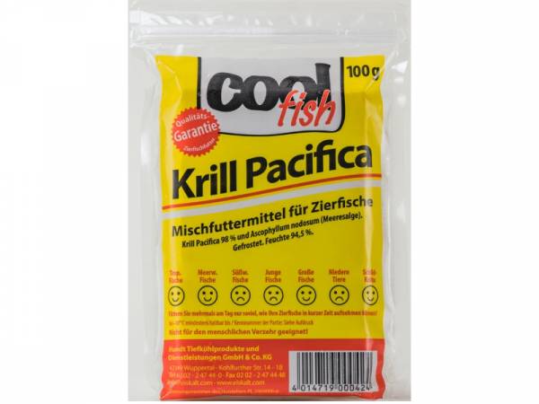Cool fish Krill Pacifica Fisch-Frostfutter 15 x 100 g