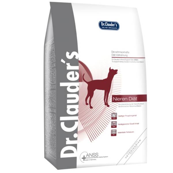 Dr. Clauder`s Diät RSD Nierendiät Hundefutter trocken 4 kg Dr. Clauder`s Diät RSD Nierendiät Hundefutter trocken 4 kg