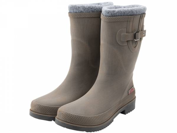DOGGO Lotte Brushed Gummistiefel braun mit Warmfutter DOGGO Lotte Brushed Gummistiefel braun mit Warmfutter