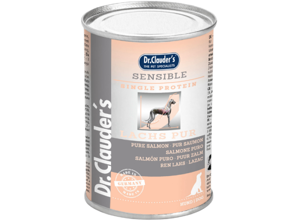 Dr. Clauder`s Selected Meat Sensible Lachs pur Hundefutter 375 g