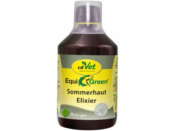 EquiGreen Sommerhaut Elixier Ergänzungsfuttermittel für Pferde 500 ml