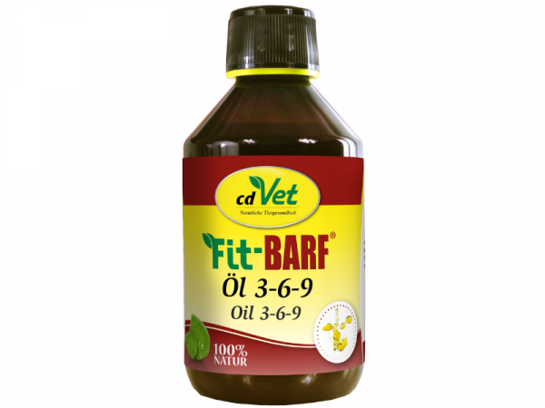Fit-BARF Öl 3-6-9 Ergänzungsfuttermittel 250 ml