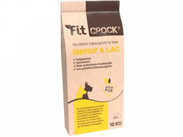 Fit-Crock Energy & Lac Hundefutter 10 kg