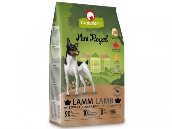 GranataPet Mini Royal Lamm Hundefutter trocken 1 kg