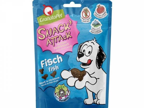 GranataPet Snack` Attack Fisch Hundesnacks 100 g
