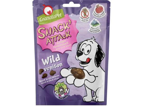 GranataPet Snack` Attack Wild Hundesnacks 100 g