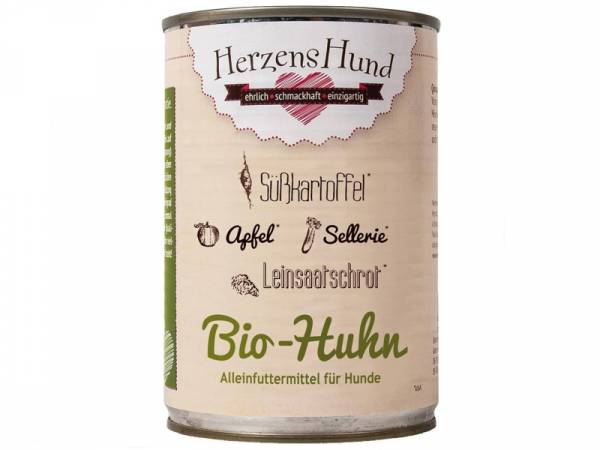 HerzensHund Bio Huhn Hundefutter HerzensHund Bio Huhn Hundefutter