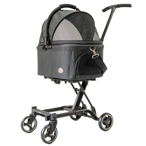 InnoPet® City Hopper Hundebuggy für kleine Hunde anthrazit