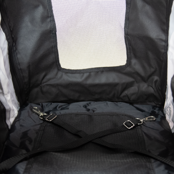 Hundebuggy Comfort EFA ECO schwarz grau Liegefläche Hund