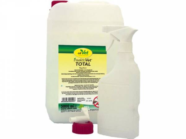 insektoVet Total Repellent 5 Liter für Hunde, Katzen, Pferde und Esel