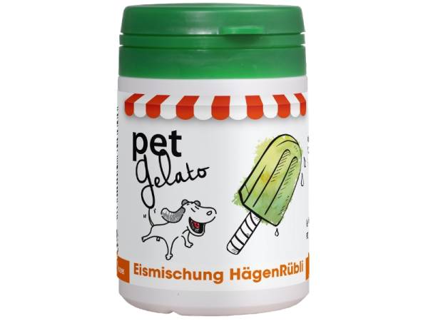 petGelato HägenRübli Hundeeis Pulver in der 50 g Dose