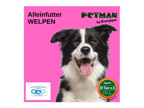 Petman Energique Welpen Hunde-Frostfutter 12 kg