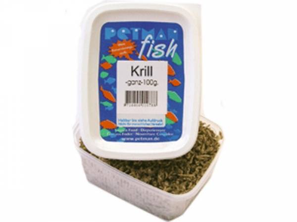 Petman fish Krill ganz ohne Wasser Fisch-Frostfutter 15 x 100 g