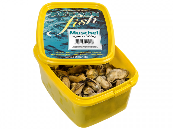 Petman fish Muscheln ganz ohne Wasser Fisch-Frostfutter 15 x 100 g
