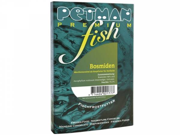 Petman Premium fish Bosmiden Fisch-Frostfutter 15 x 100 g