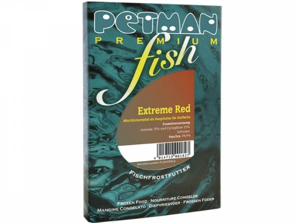 Petman Premium fish Extreme Red Fisch-Frostfutter 15 x 100 g