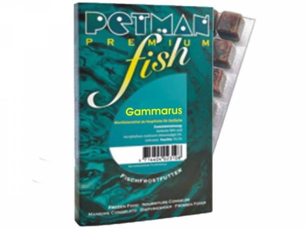 Petman Premium fish Gammarus Fisch-Frostfutter 15 x 100 g