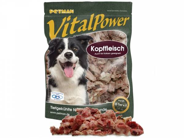 Petman Vital Power Kopffleisch Hundefutter 6 x 1000 g