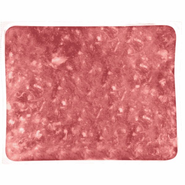 Rindertatar Frostfutter für Hunde und Katzen in der Päckchenverpackung